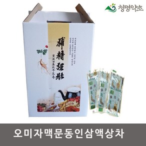 오미자 맥문동 인삼 액상차(110ml 60포), 110ml, 60개