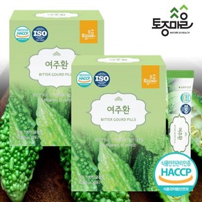 [토종마을]HACCP인증 국산 여주환 30스틱 X 2통 (3gx60포)