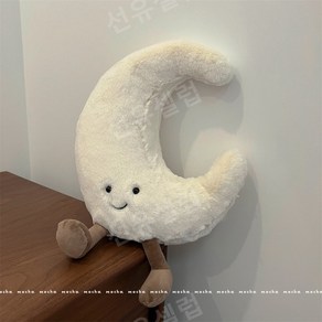 해 달 인형 피규어 장난감 쿠션 선물, 달 30cm, 1개