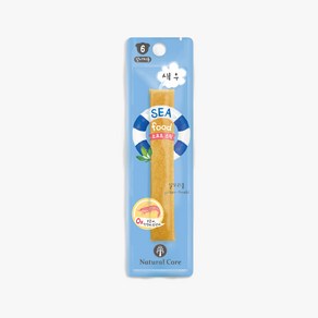 네츄럴코어 씨푸드스틱 1P 강아지간식, 새우, 9g, 1개