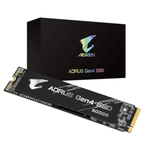 기가바이트 AORUS NVMe Gen4 SSD, GP-AG4500G, 500GB