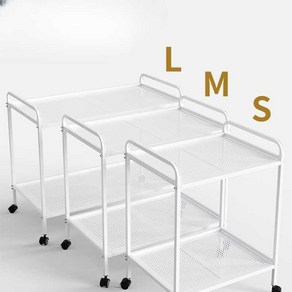 새장 받침대 다이 이동식 선반 케이지 스탠드 트롤리 브래킷 앵무새 바퀴달린, 1개, 3. 대형 선반 L01/L12