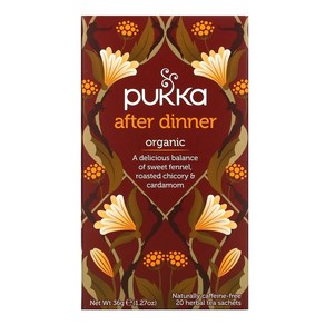 Pukka Herbs 저녁 식사 후 허브티백 20개 36g(1.27g)