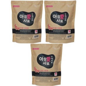 아침애 황태 수제사료3kg, 1kg, 3개