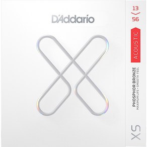 공식수입정품<b>Daddaio - XS Phospho Bonze Acoustic Medium / 어쿠스틱 스트링 013-056 (XSAPB1356), *, *, *, 1개