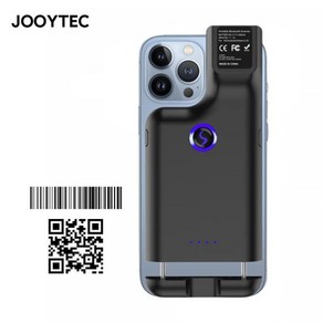 휴대용 리더 2D 물류 블루투스 Jooytec 휴대용 백 창고용 스캐너 바코드 무선 클립 바코드 익스프레스, 1개