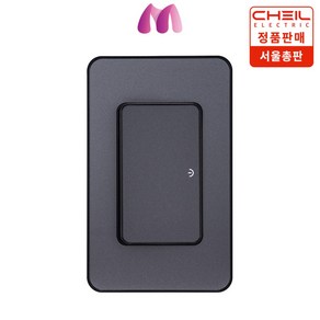 제일전기 디아트 메탈그레이 단로 1구 스위치, 1개