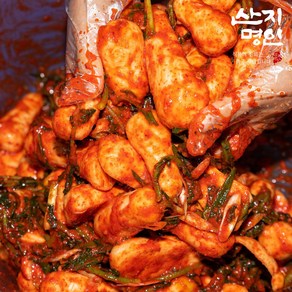 [산지명인] 국산 갓 담근 총각김치 해썹인증 가정용, 1박스, 2kg
