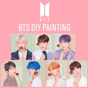 BTS 그림그리기 세트 방탄소년단 페인팅 40x50, 제이홉, 1개