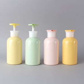 300ml 대용량 컬러풀 디스펜서, 딥옐로우, 1개, 옐로우