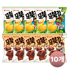 오리온 꼬북칩 콘스프맛+초코맛, 1세트, 580g