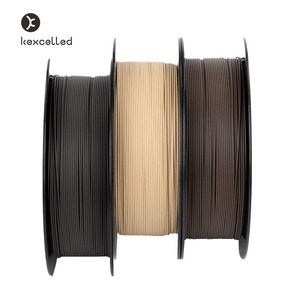 켁셀드 우드 필라멘트 목분 WOOD PLA 3D프린터 Filament 1kg 1.75mm