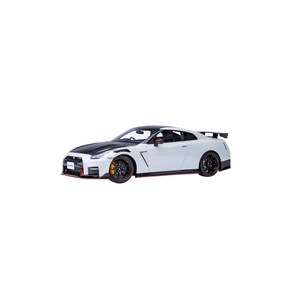 AUTOat 1/18 닛산 GT-R (R35) 니스모 스페셜 에디션 브릴리언트 화이트펄 완제품, 1개