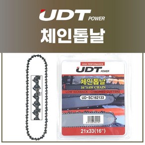 UDT 체인톱날 14/16/18인치 엔진톱날 전기톱날, UD-SC169127B, 1개