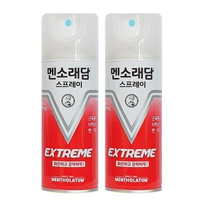 멘소래담 익스트림 핫 스프레이파스 에스 180ml, 1개입, 2개