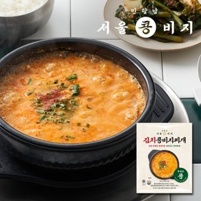 [서울콩비지] 김치 콩비지찌개 450gx5팩, 5개, 450g