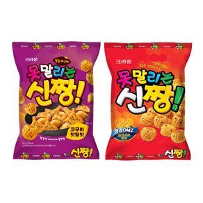 크라운 못말리는 신짱 245g + 못말리는 신짱 고구마맛탕맛 245g 세트, 1세트, 490g