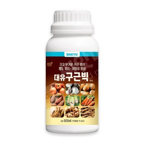 대유 구근빅 500ml 마늘 양파 감자 고구마 당근 구근 비대제, 1개