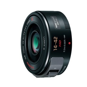 파나소닉 표준 줌 렌즈 마이크로 포서즈용 루믹스 G X VARIO PZ 14-42mmF3.5-5.6 ASPH.POWER O.I.S. 블랙 H-PS14042-K, 파나소닉(Panasonic)