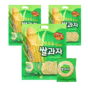 참브랜드 옥수수 순미소 쌀과자 250g x3봉, 3개