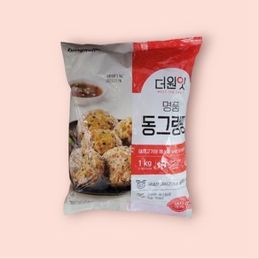 [미쓰리푸드마켓]동원명품동그랑땡1kg 진짜맛있어요, 1kg, 10개