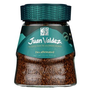 Juan Valdez Decaffeinated Feeze Died Coffee Cla Juan Valdez 카페인 제거 동결 건조 커피 클래식 맛 3.5온스 - 프리미엄 콜, 1개, 99g