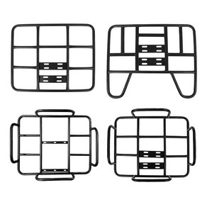 소소Pick 오토바이 연장프레임 짐받이 브라켓 배달통 거치대, 기본형