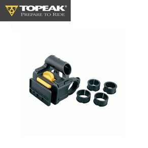 TOPEAK 토픽 가방부품 FIXER 8 핸들바 마운트 핸들바용 여행 가방, 블랙, 1세트