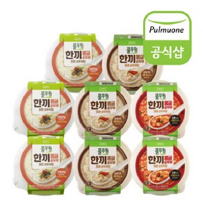 [풀무원] 한끼몽글순두부탕 (짬뽕 순두부탕 8개), 8개, 277g