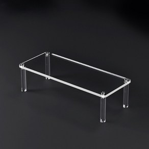 라두나 아크릴 계단식 진열대, 1단, 1개