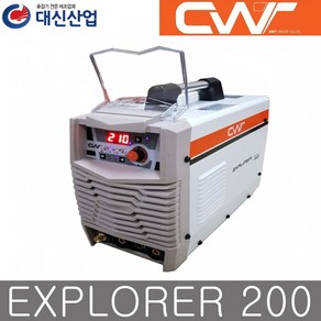 대신산업 휴대용 인버터 알곤용접기 펄스기능내장 DC 200 EXPLORER, TIG-200(몸체만), 1개