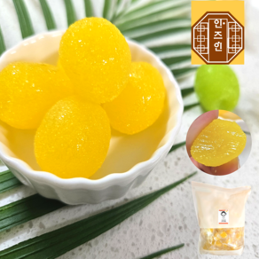 안주인몰 레몬젤리 75%함유 lemon 1kg 대용량 허니 학교 간식 부모님 건과일 선물 여행 회사 유치원, 1개