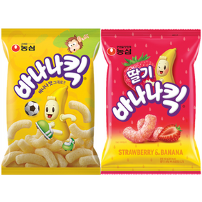 농심 바나나킥 75gx3봉+딸기바나나킥 60gx3봉, 1개, 75g