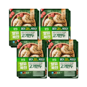 풀무원 얄피꽉찬 고기만두 400g 8봉, 8개