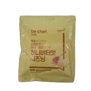 동원홈푸드 비셰프 허니버터맛시즈닝, 500g, 5개