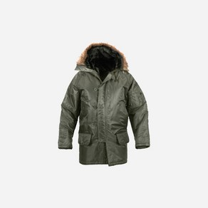 [로스코/국내배송] NYLON N-3B PARKA (OLIVE) 봄버 항공잠바