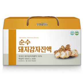 황지네이처 국내산돼지감자순수돼지감자진액 100ml, 30개