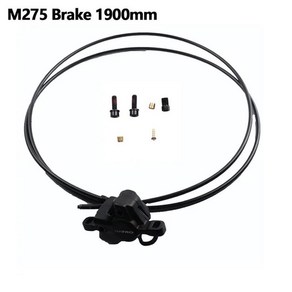 TEKTRO MTB 자전거용 유압 디스크 브레이크 좌측 전방 우측 후방 BR M275 레버 1 개 HD, 1. 1pcs Bake 1900mm, 1개