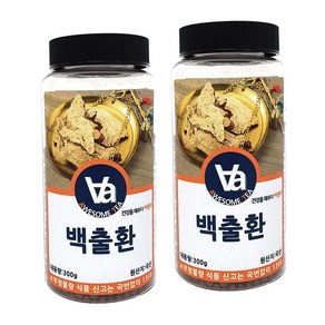 국산 백출환 (삽주뿌리), 300g, 2개