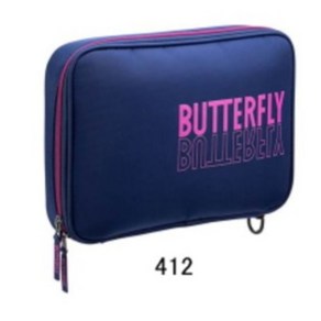 Buttefly 버터플라이 ML 케이스 탁구 라켓 케이스 63270, 412네이비x로제, 1개