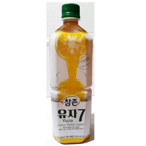 참존 유자 7 원액 음료베이스 PET, 835ml, 10개