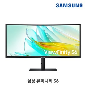 삼성전자 뷰피니티 S6 S65UC S34C650U 34인치(86.4cm) 울트라 WQHD 커브드 모니터, LS34C650UAKXKR, 86.4cm