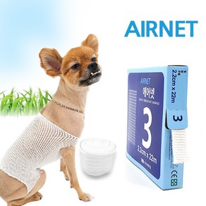 AIRNET 에어넷 강아지 고양이 붕대 망붕대, 1개