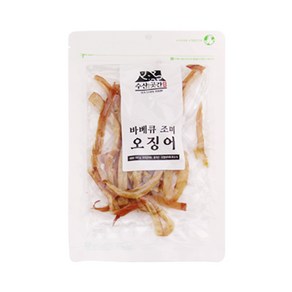 수산곳간 바베큐 조미 오징어 100g, 1개