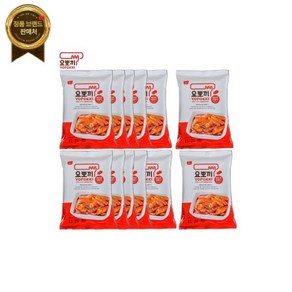 요뽀끼 매콤달콤떡볶이 파우치 280g 12개 24인분 -