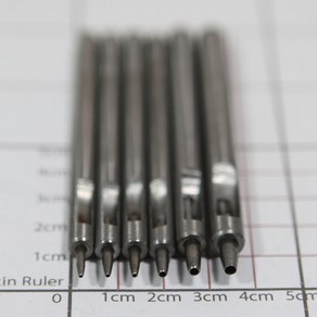 로스킨 HY 정밀 공펀치(0.5mm~2.5mm), 0.5mm, 1개