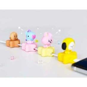 BT21 minini 미니니 케이블 마스코트 휴대폰 선정리 거치대