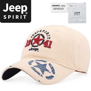 JEEP SPIRIT 스포츠 캐주얼 야구 모자 CA0014 + 모던프로 정품 인증 스티커