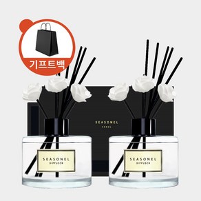 시즈넬 블랙라벨 선물세트 디퓨저 미니로즈 200ml x 2세트