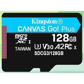 메모리카드 U3 A2 캠 휴대폰 읽기 대시 속도 256GB 메모리 170 TF 4K V30 MicoSD 128GB 카드 Kingston MB/s, 1개